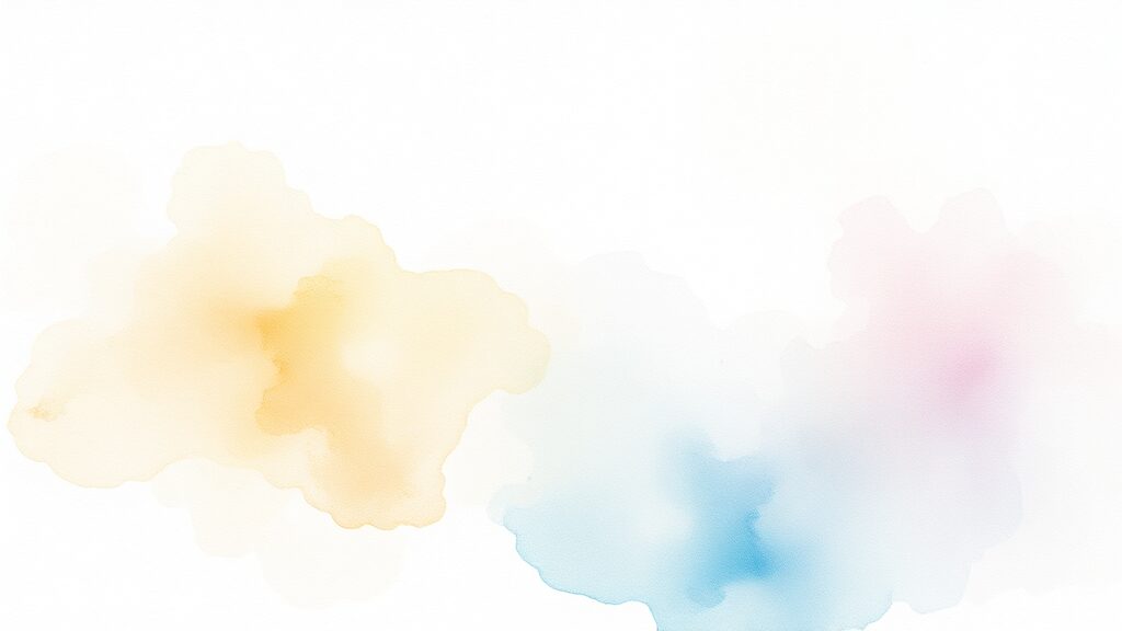 소득금액증명원 발급 시 꼭 알아야 할 주의사항 (watercolor 스타일)