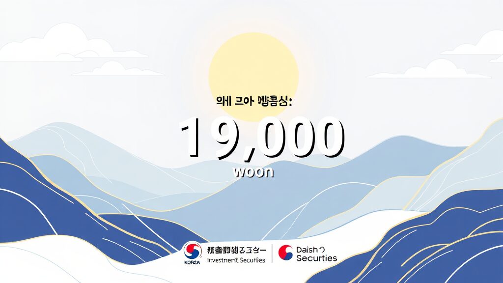 한패스 공모주 청약 정보 및 절차 (illustration 스타일)