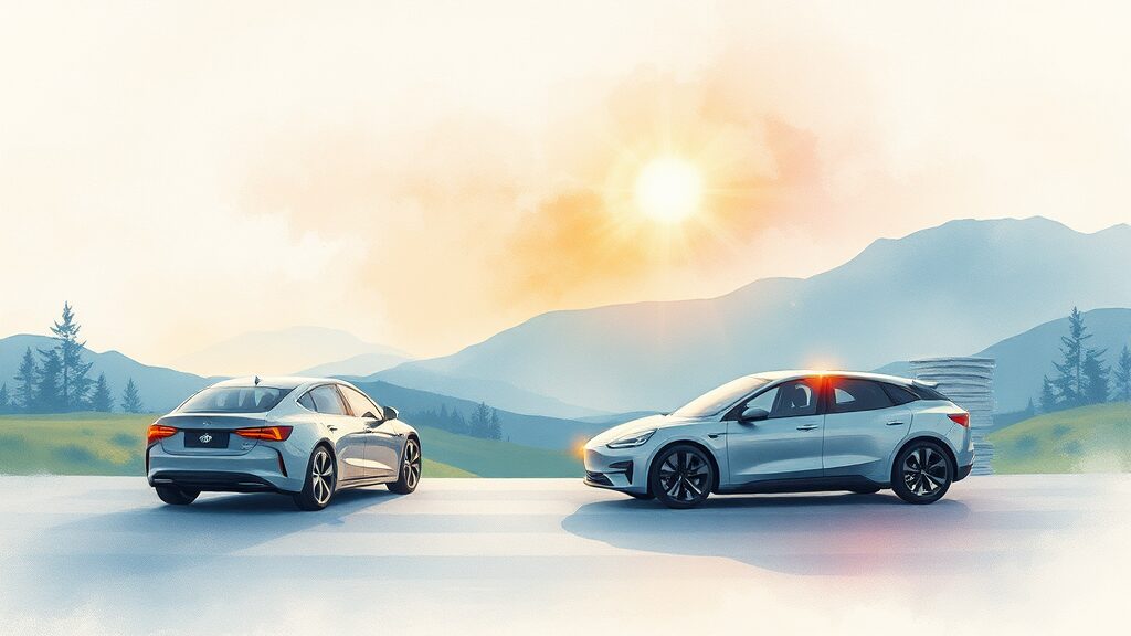 전기차 보조금, 신청 전 반드시 알아야 할 조건과 절차 (watercolor 스타일)