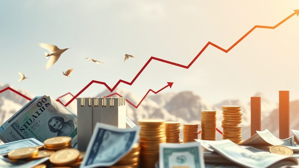 환율 변동, 투자와 소비에 대한 전망 (realistic 스타일)