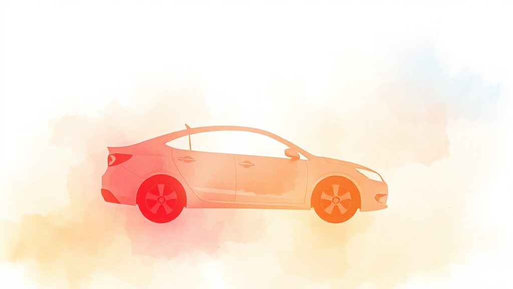 다자녀, 장애인 등 자동차 취득세 감면 혜택 완벽 분석 (watercolor 스타일)