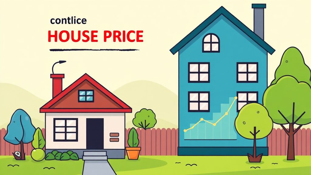 1주택 재산세 계산, 핵심만 쏙쏙! (cartoon 스타일)