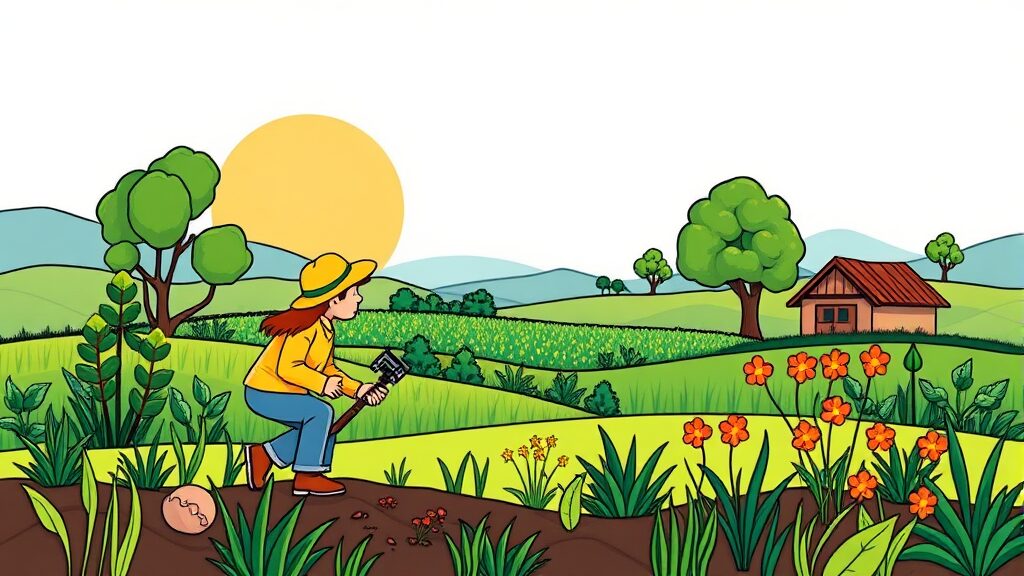 공익직불금 의무교육, 놓치면 안 되는 핵심 정보 (cartoon 스타일)