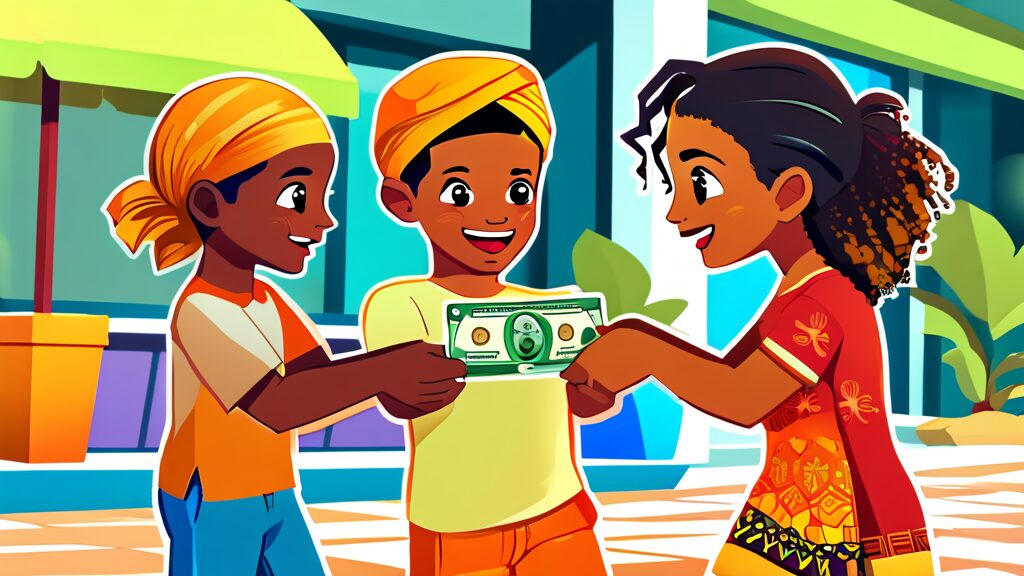 튼튼머니, 똑똑하게 사용하는 꿀팁 (cartoon 스타일)