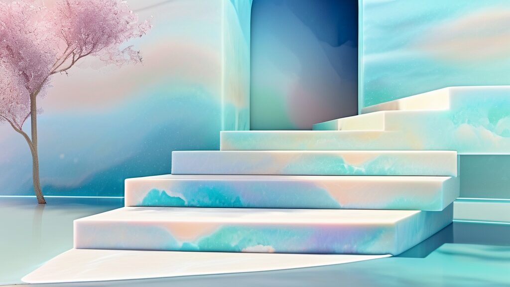 합격 확률 높이는 준비 전략 (watercolor 스타일)