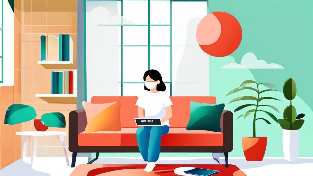 어떻게 신청하나요? 간편 신청 방법 안내 (illustration 스타일)