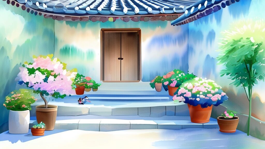 궁금한 점이 있다면? 자주 묻는 질문 (watercolor 스타일)