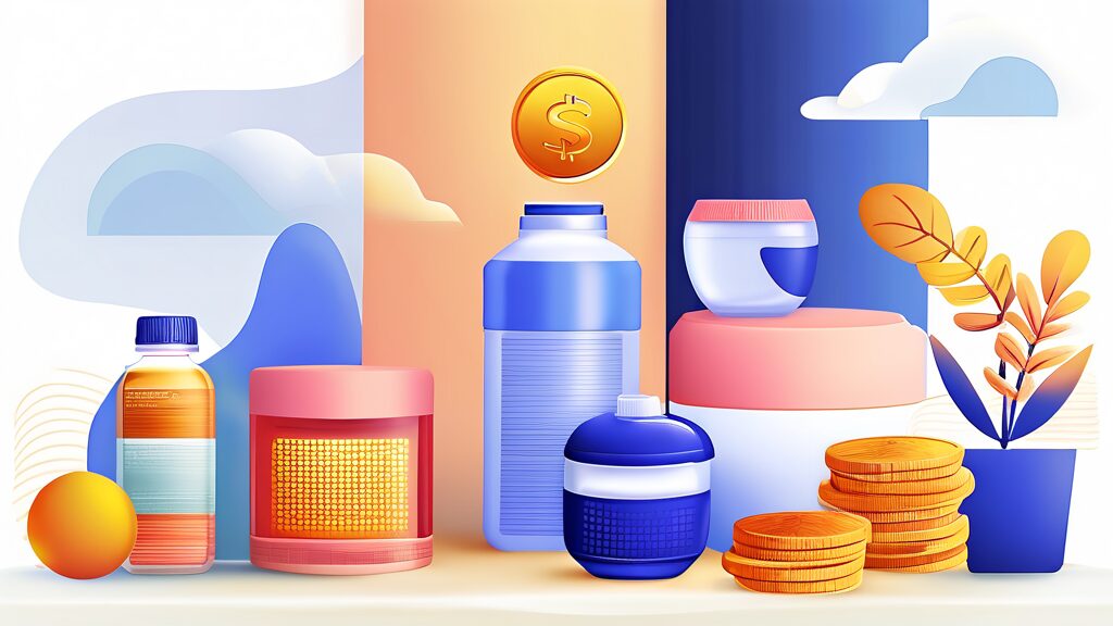 정기배당과 특별배당금의 차이점 (illustration 스타일)