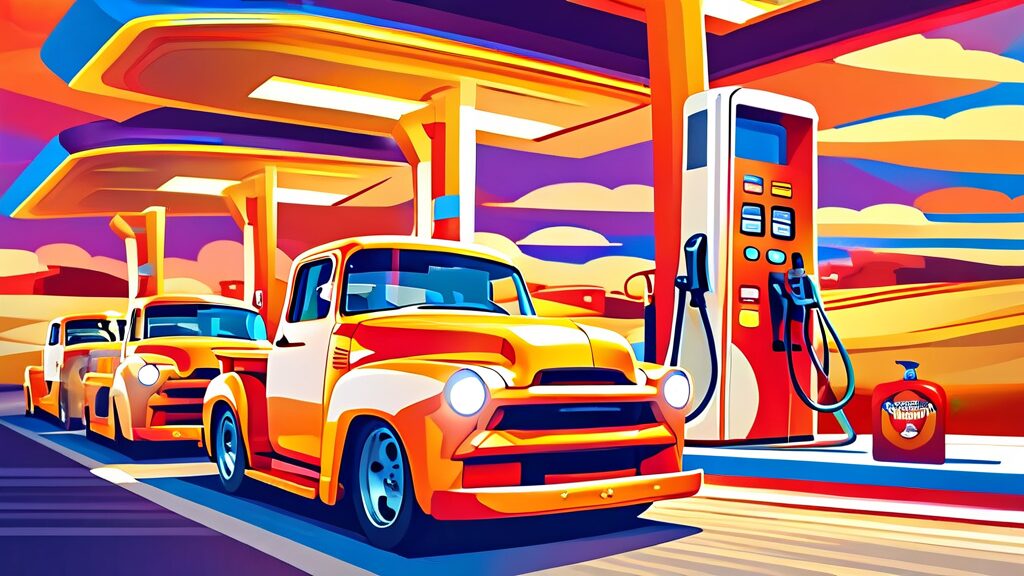 리터당 지원금 및 보조금 계산 방법 (illustration 스타일)