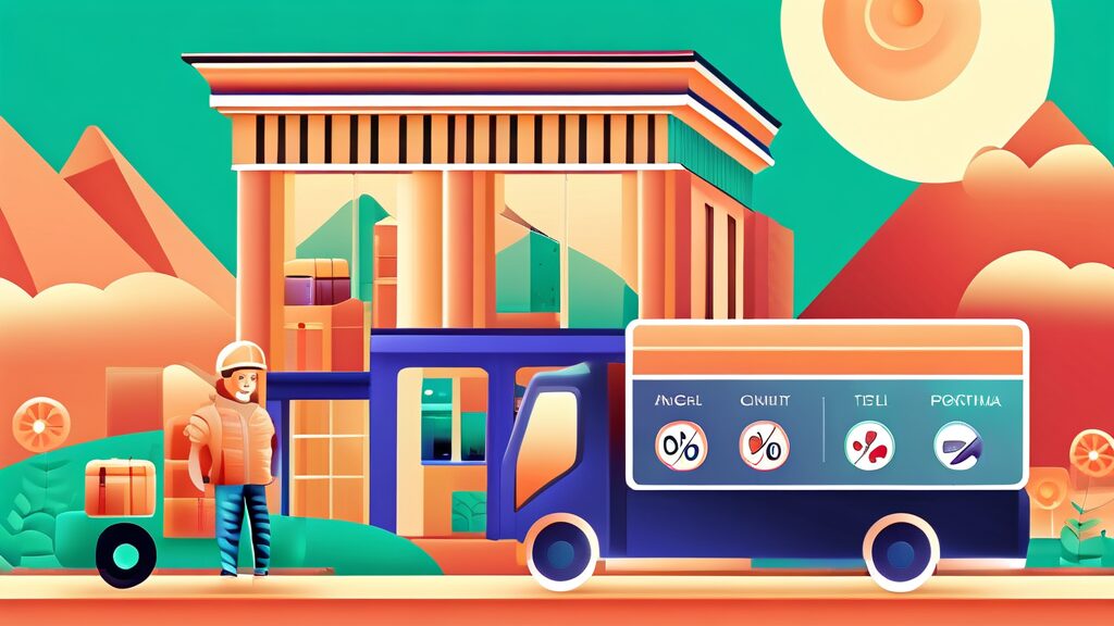 화물복지카드 혜택 및 카드사별 비교 (illustration 스타일)