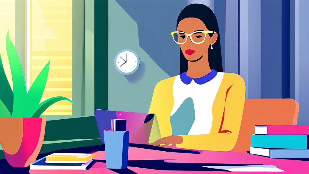 세금 환급 신청 가능 기간은 언제까지? (illustration 스타일)