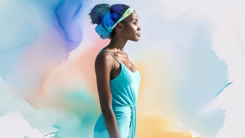 납세자 권익 보호 및 회생 지원 제도 (watercolor 스타일)