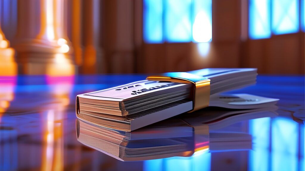 통장 거래 내역서: 당신의 금융 생활을 보여주는 거울 (realistic 스타일)