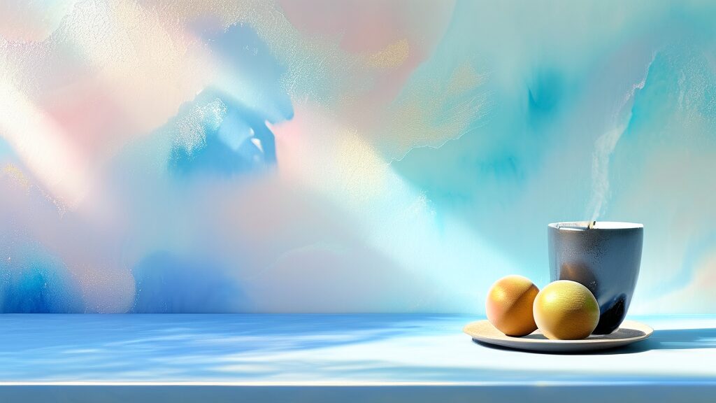 미소금융대출과 통장 거래 내역서: 새로운 시작을 위한 준비 (watercolor 스타일)