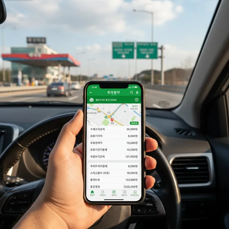 우리동네 최저가 주유소 찾기 앱 추천 오일나우 (Oilnow) 4 이동 동선에 맞춘 경로상 가격 비교