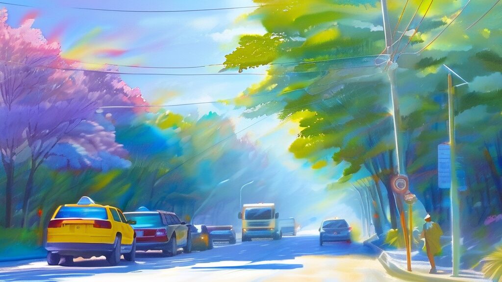 고유가 지원금, 무엇인가요? (watercolor 스타일)