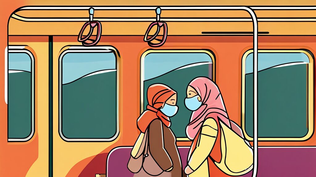 임산부 기차 할인 혜택, 누가 받을 수 있나요? (illustration 스타일)