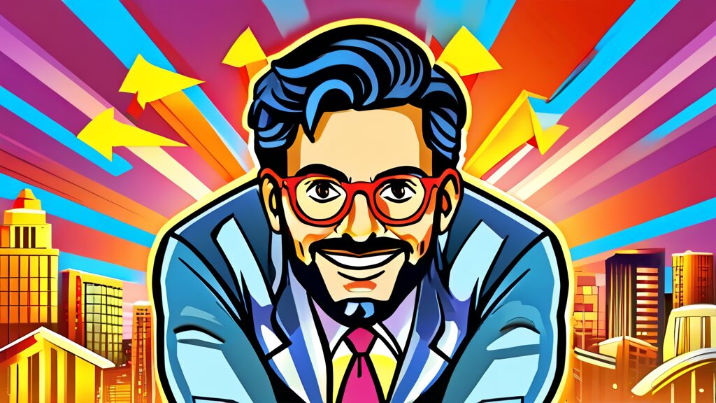 국민성장펀드, 어떤 혜택을 받을 수 있나요? (cartoon 스타일)