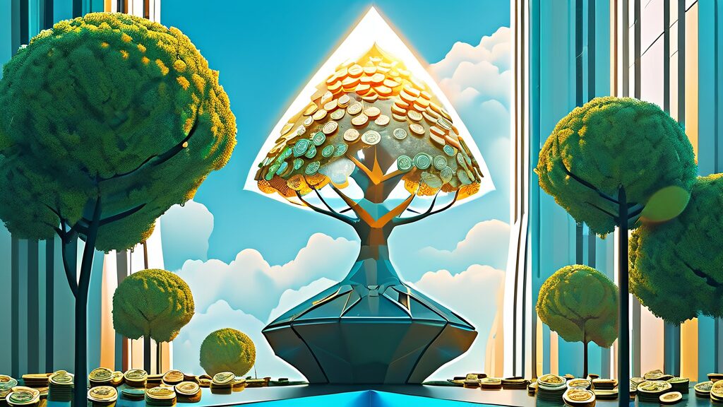 국민성장펀드, 성공적인 가입을 위한 가이드 (illustration 스타일)