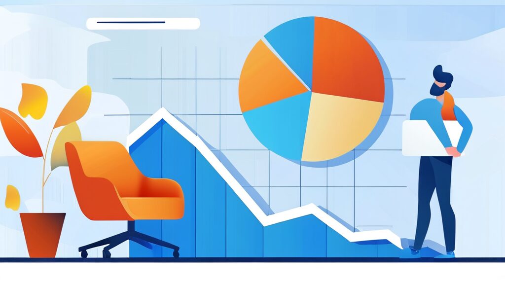 사업자 대출, 금융기관은 무엇을 볼까요? (illustration 스타일)