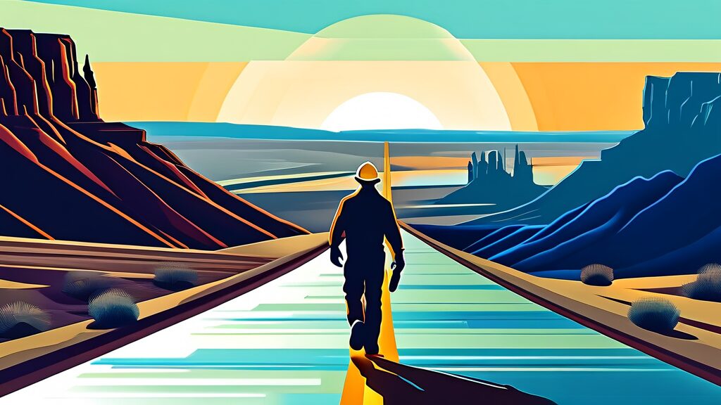 글로벌 에너지 수요 회복과 공급의 균형 변화 (illustration 스타일)