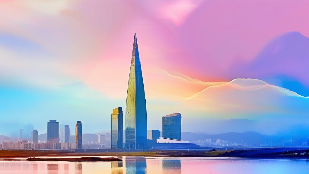 성장 기업의 요람, 코스닥의 특징 (watercolor 스타일)