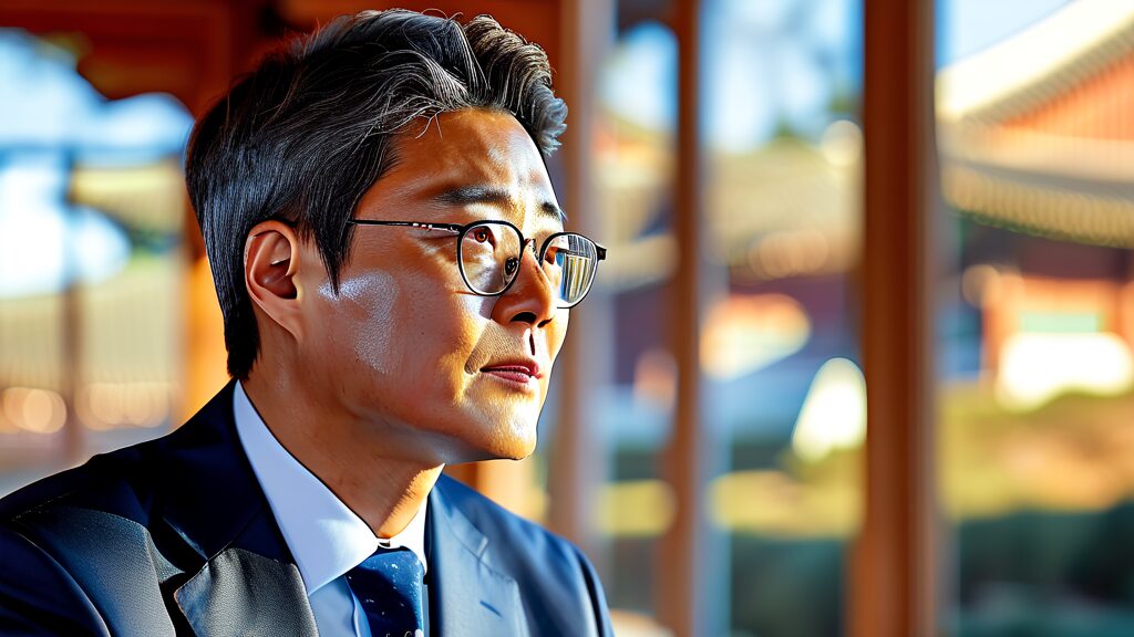 더본코리아의 발 빠른 대응 (realistic 스타일)