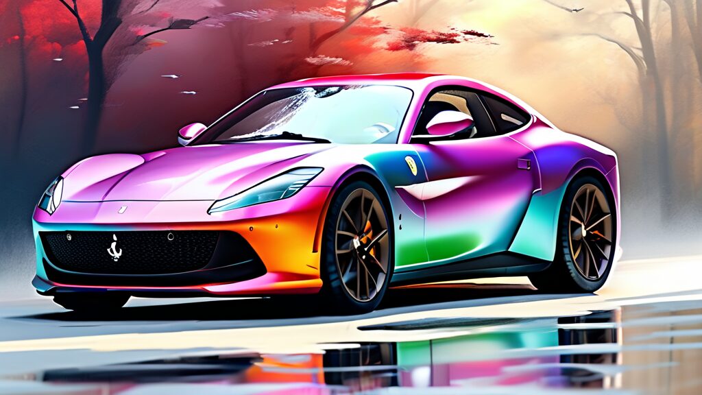 운행 거리 감소, 보험료 인하의 핵심 열쇠 (watercolor 스타일)